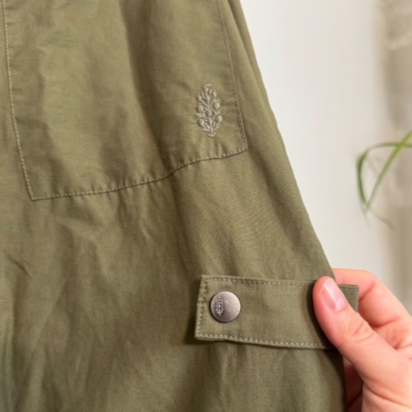 Free People Movement Mesmerize Me Utility Coveralls - Olive Green | Size S - Picture 4 of 12